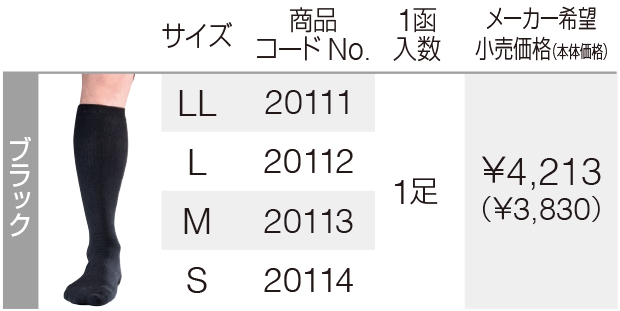 ハイソックス つま先あり データ