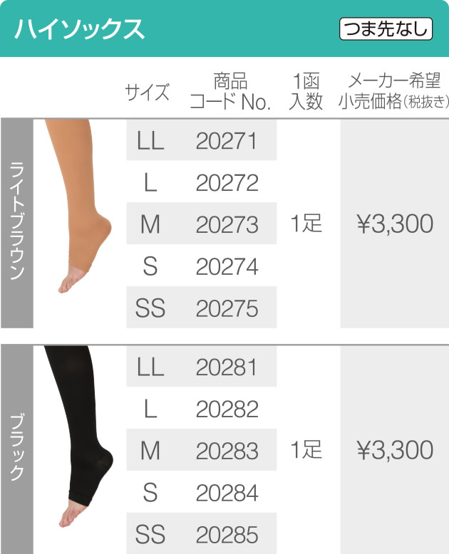 アンシルク2 Sサイズ2箱セット　弾性ストッキング　着圧ソックス - 5