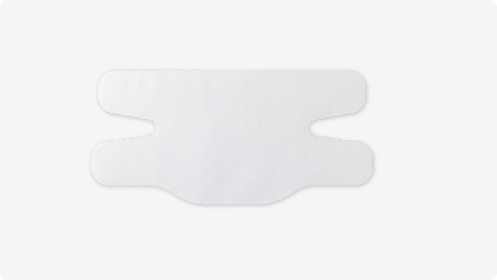 フィットキュアランバー独自形状のキャストステーの画像です