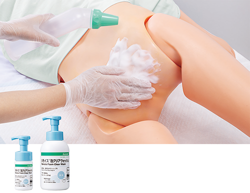 リモイス泡クリアウォッシュ使用シーン