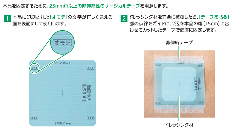 TASSⅡ使用手順の画像