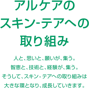 スキン-テアの取り組み