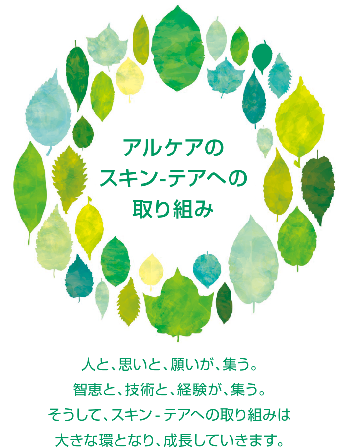 アルケアのスキン テアへの取り組み スキンケアガイド スキンケア勉強会 アルケア株式会社