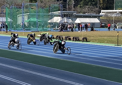 第25回関東パラ陸上競技選手権大会　古畑篤郎選手